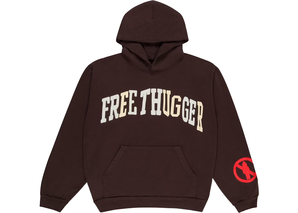 Travis Scott CPFM Cactus Plant Flea Market Free Thugger Hoodie Large