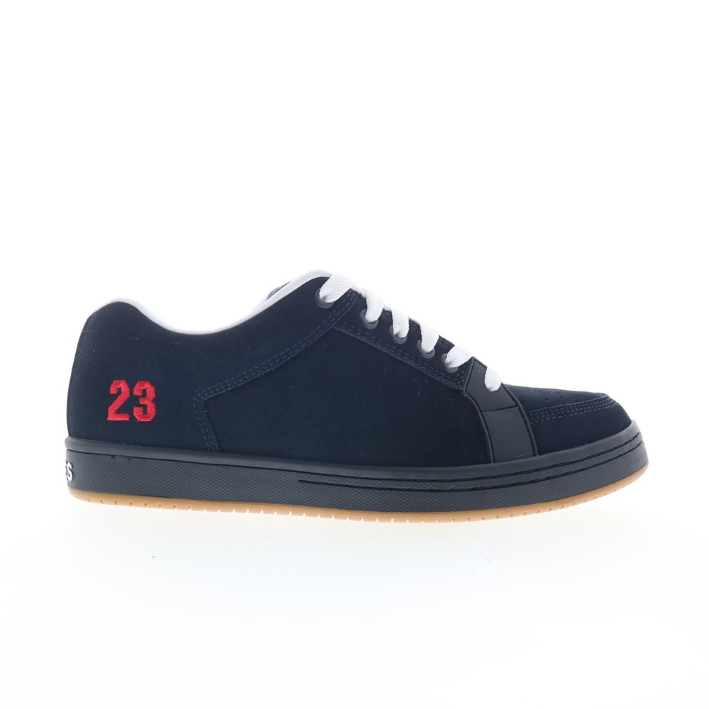 Etnies Sal23 4102000155401 Mens Blue Suede Skate Inspired Sneakers Shoes