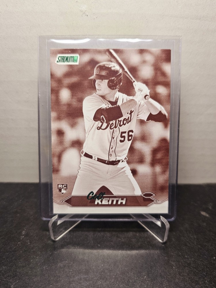 COLT KEITH 2024 Topps Stadium Club  Rookie Card SEPIA FOIL PARALLEL# 36 TIGERS