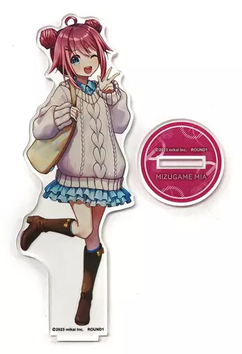 Acrylic Stand Panel Aquarium Mia Virtual Youtuber Re Act Round One