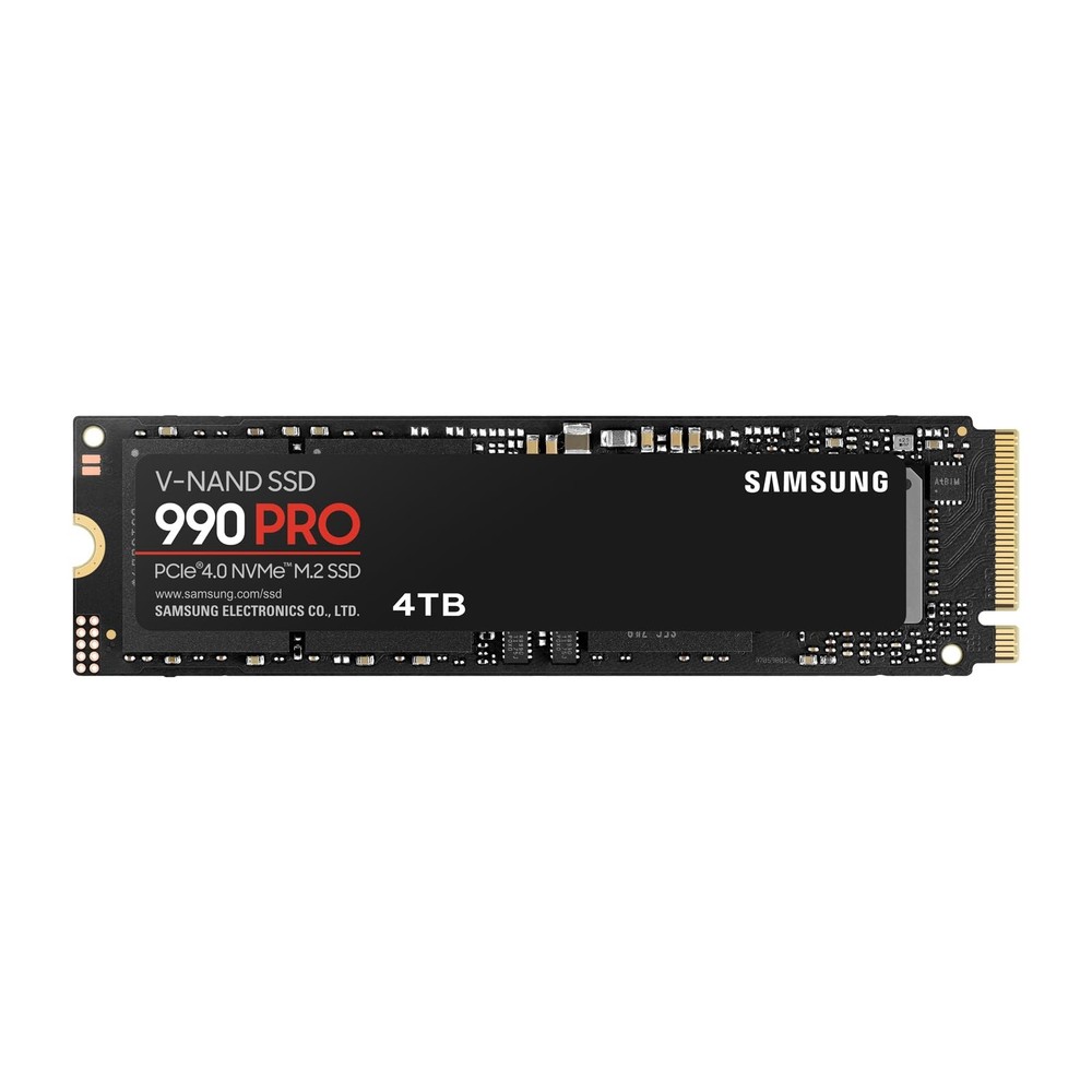 Samsung 990 PRO 4TB PCIe Gen 4.0 x4 (Maximum Transfer Speed 7,450MB/s) NVMe M.2