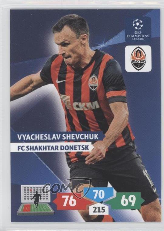 2013-14 Panini Adrenalyn XL UEFA Champions League Vyacheslav Shevchuk