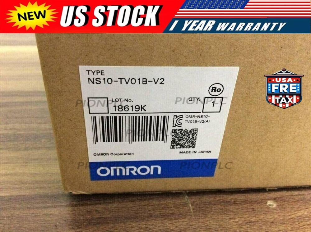 New Omron NS10-TV01B-V2 Touch Screen Programmable Terminal OPERATOR INTERFACE