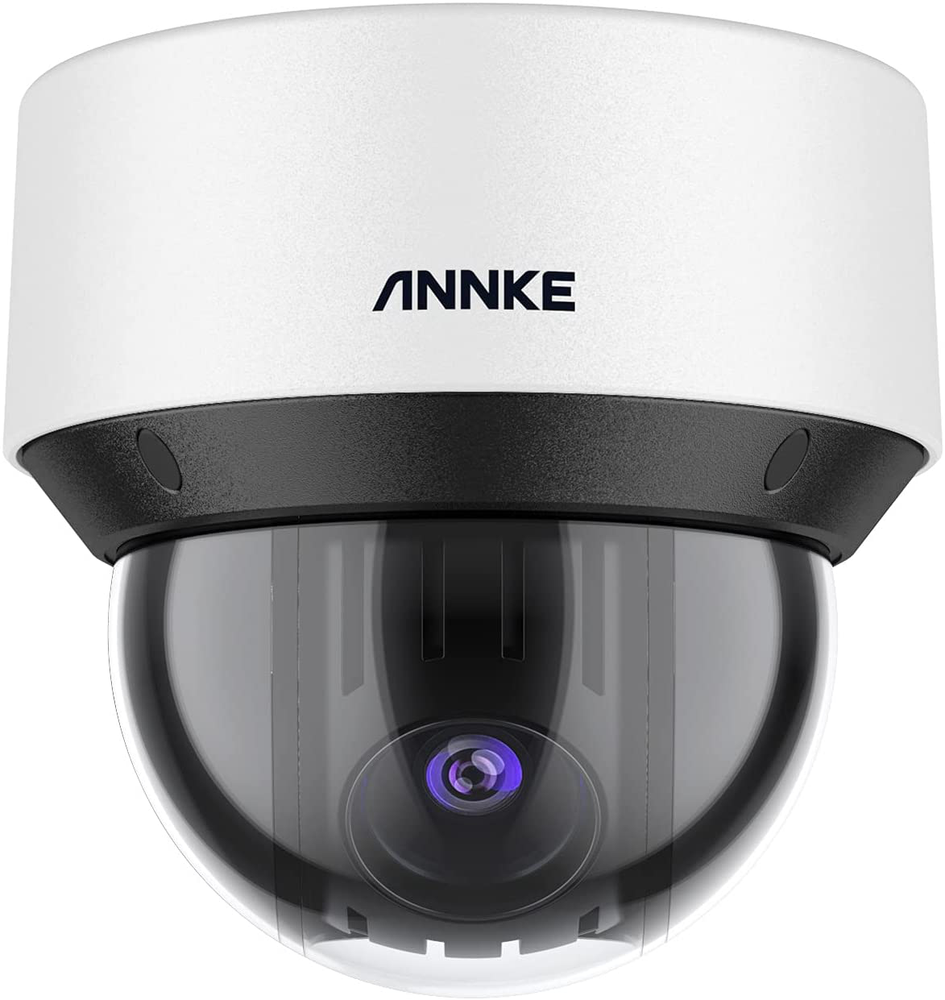 ANNKE 4MP PTZ POE IP Security Camera Outdoor 25x Optical Zoom 360° Pan/Tilt AI