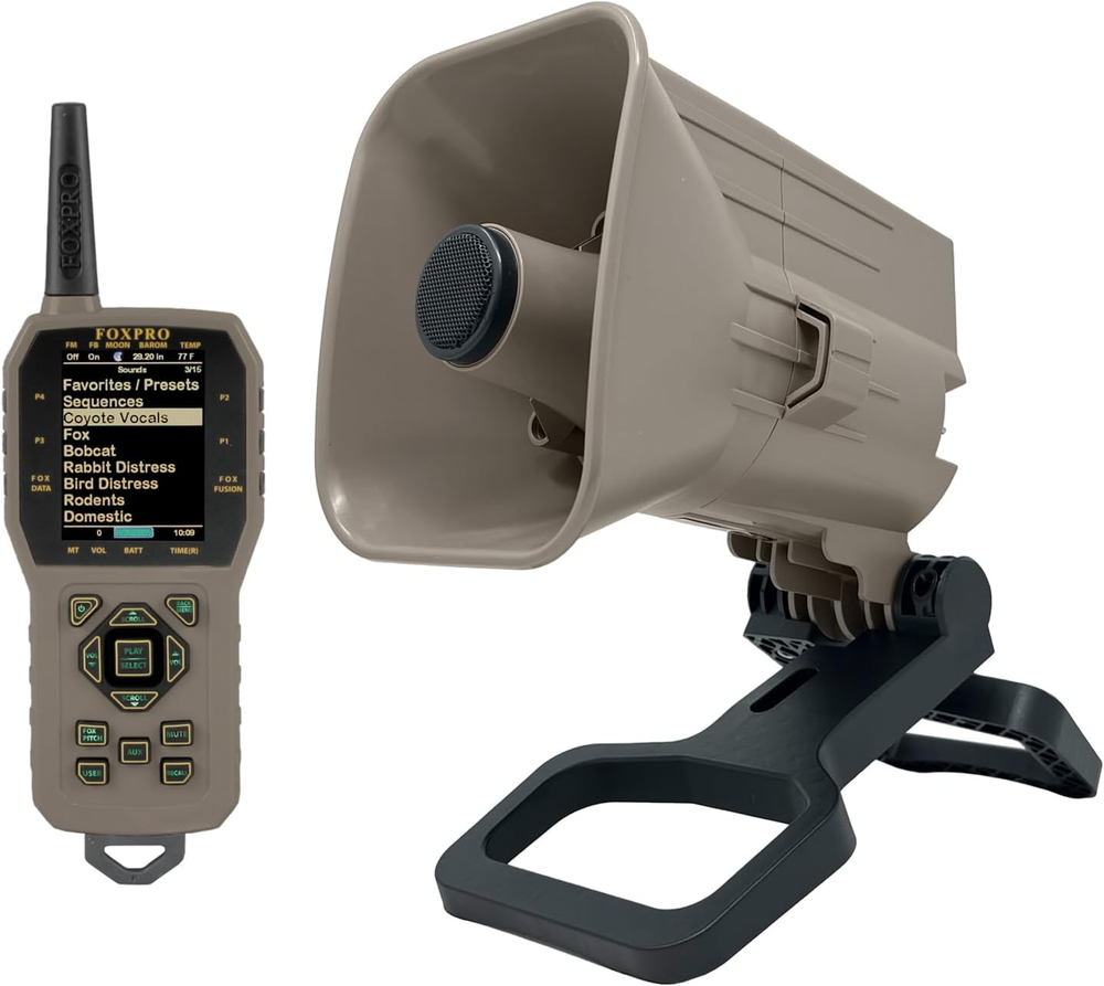 FOXPRO X24 American-Made Electronic Predator Call with Remote Control and Programmable Features for Effective Hunting