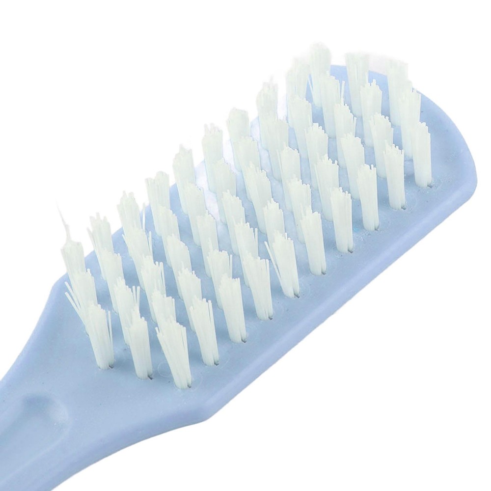 Multi Purpose Blue Nylon Bristle Shoe Cleaning Brush Scrubber Tool