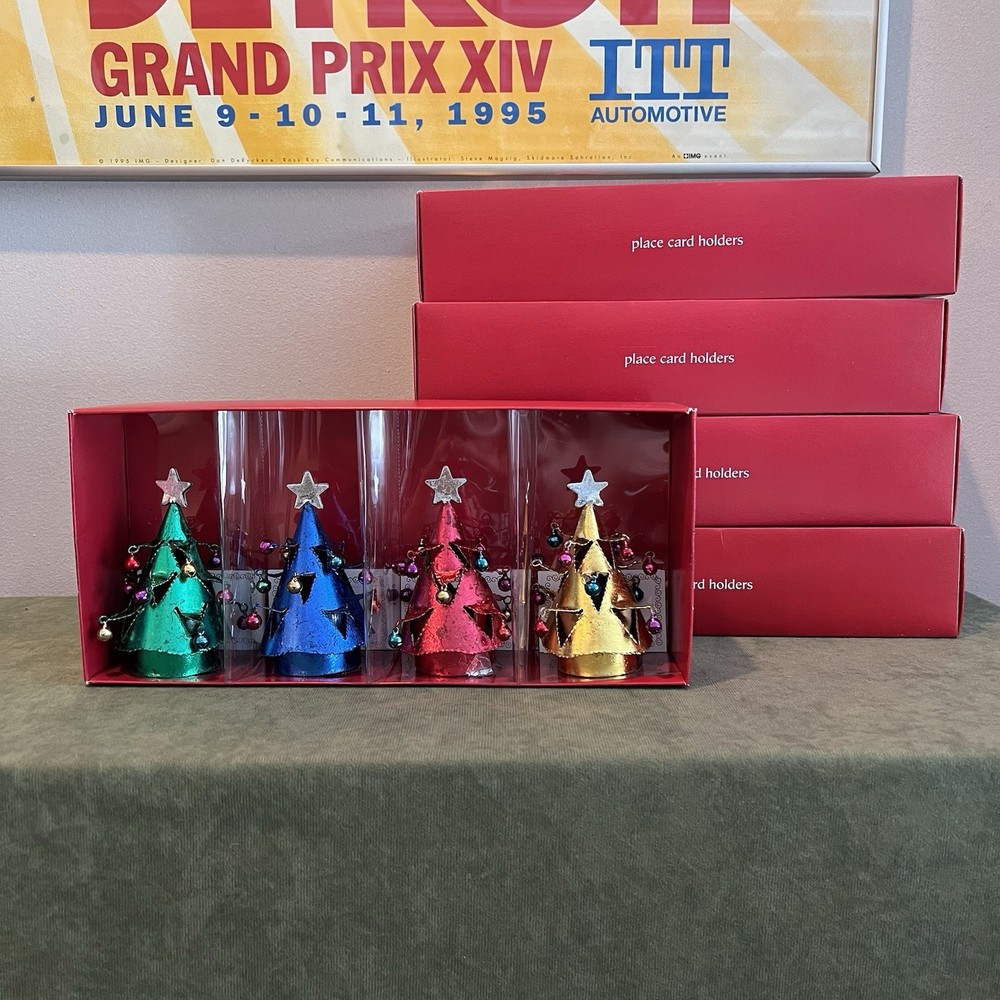 Pier1 Imports Christmas Tree Place Card Holders Set Of 20