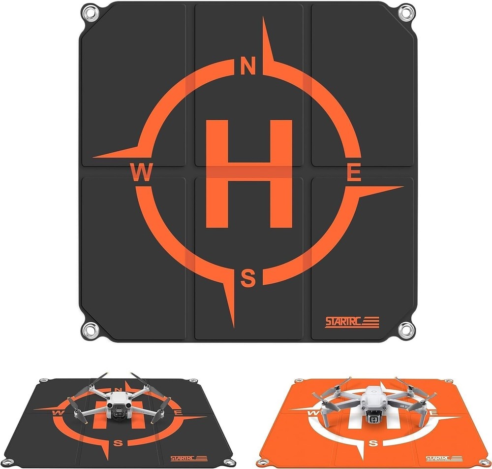 Portable Waterproof Fast-Fold Drone Landing Pad Pro for All Drones
