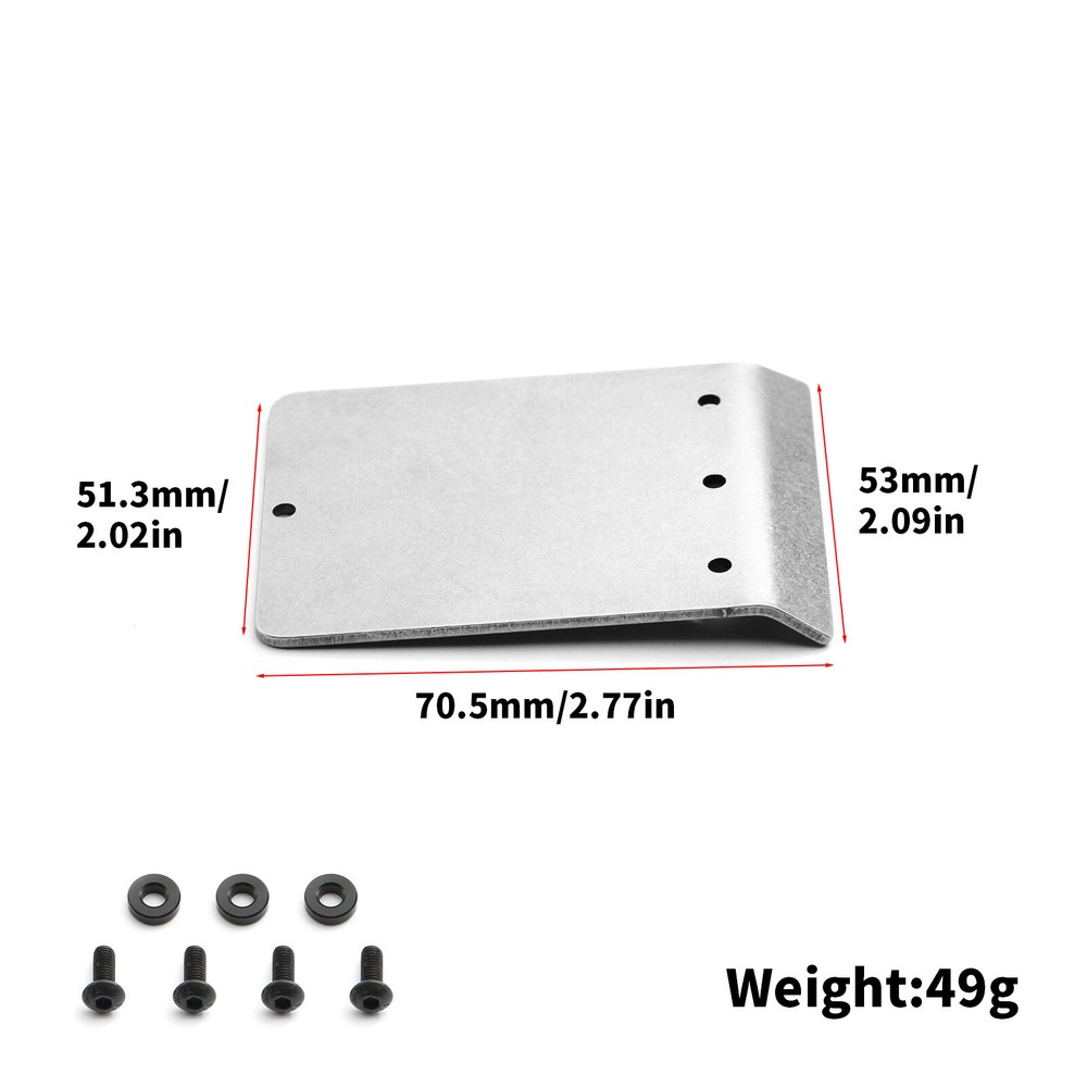 Aluminum Roof Plate Protection Bar for Tamiya BBX-01 BB-01 1/10 Scale RC Buggy