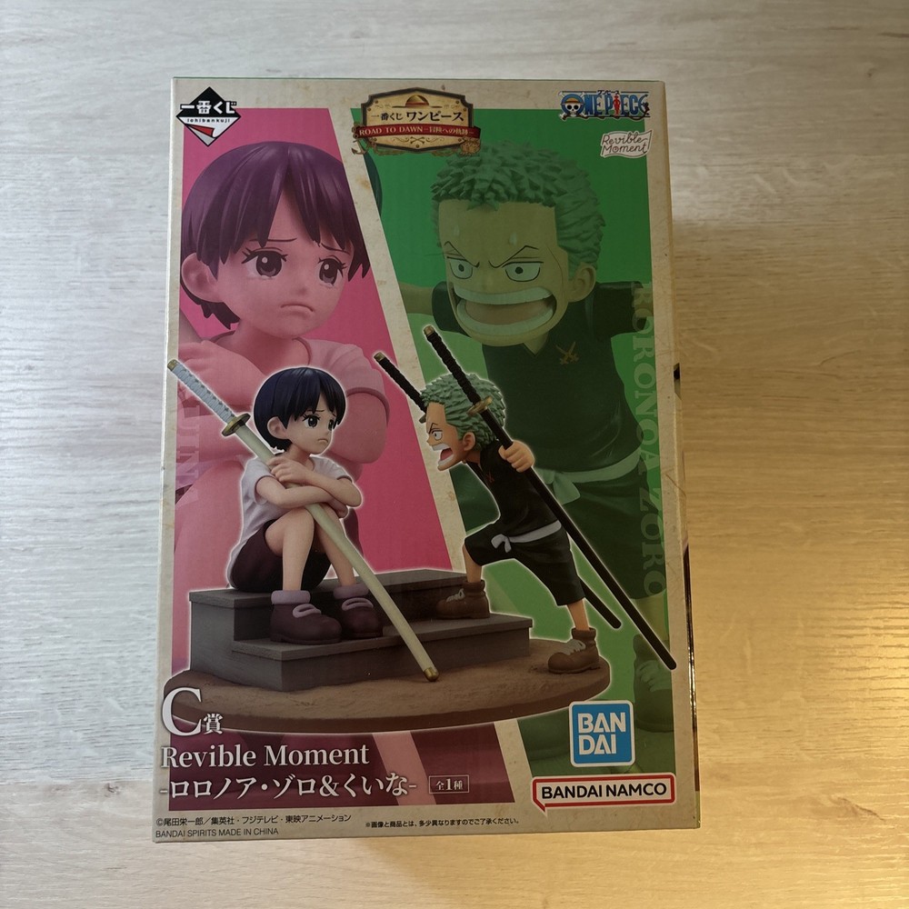 Ichiban Kuji One Piece Road To Dawn Roronoa Zoro & Kuina Prize C Figure JAPAN