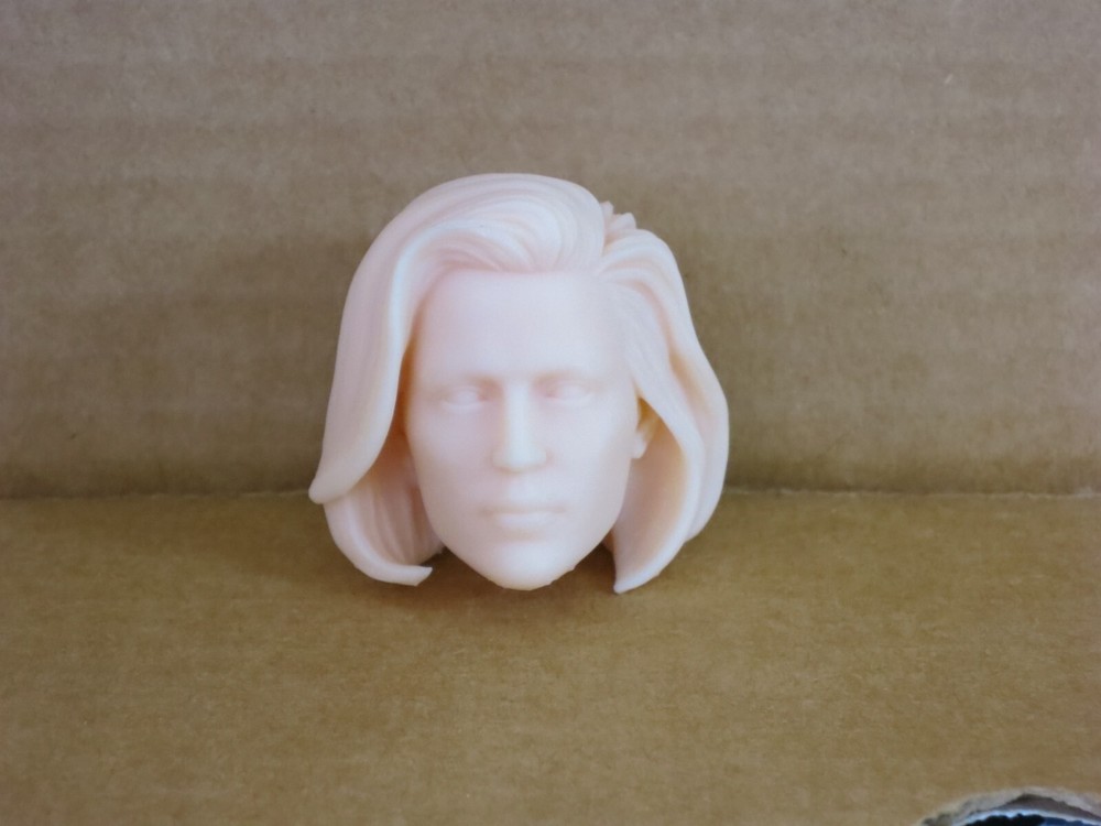 Custom 1/6th Scale D. Scully Head Sculpt for 1/6 Figure X-Files Gillian Anderson