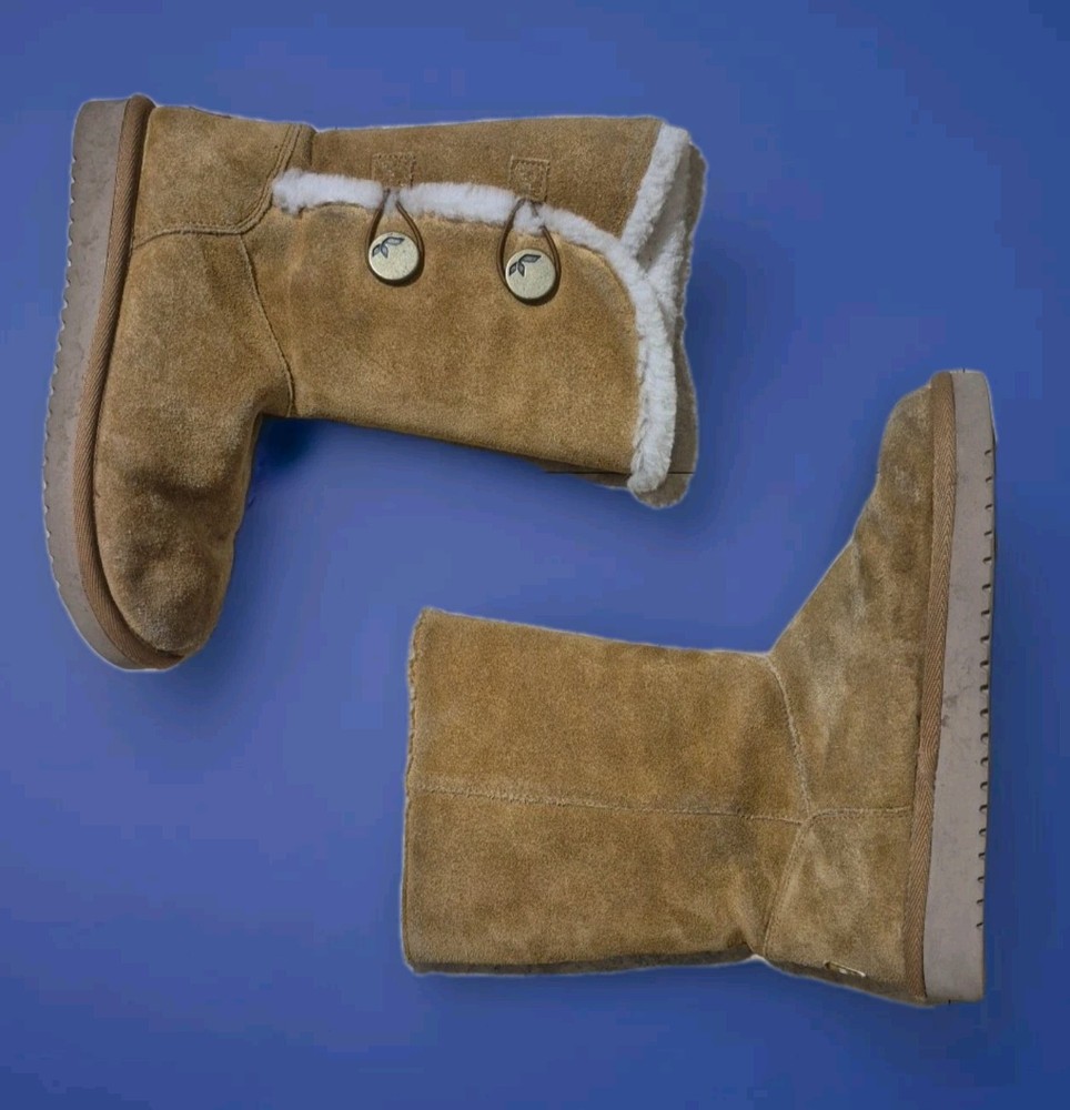 Koolaburra By Ugg Kinslei Tall Chestnut Boots Women Size 7