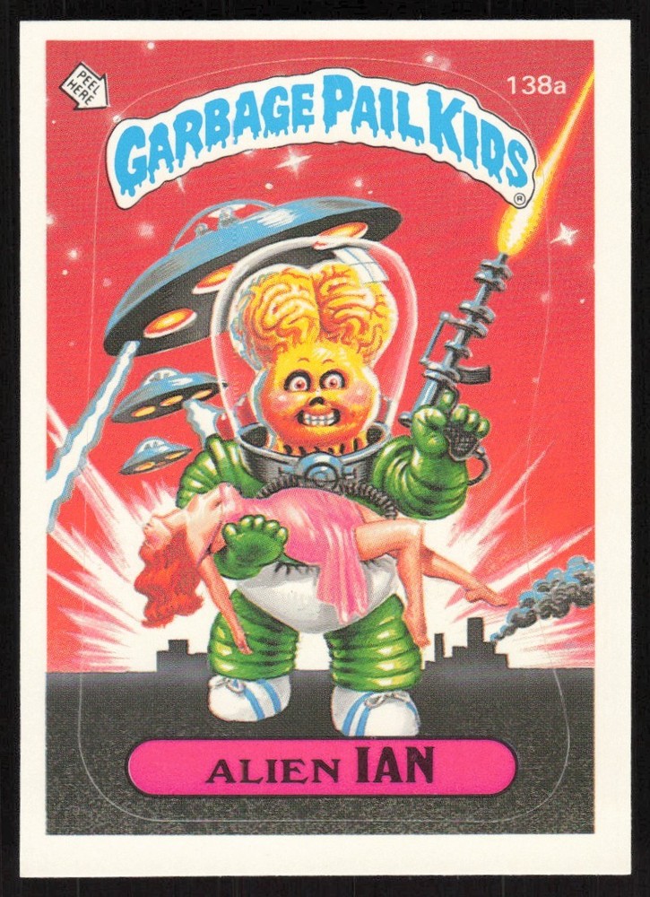 1986 Topps Garbage Pail Kids Sticker Cards Complete Set