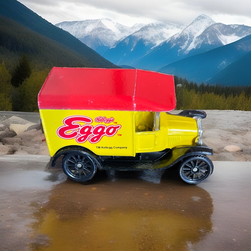 Matchbox Kellogg's Cereal Lot of 4 Ford Model T & Model A Die-Cast Trucks 1989