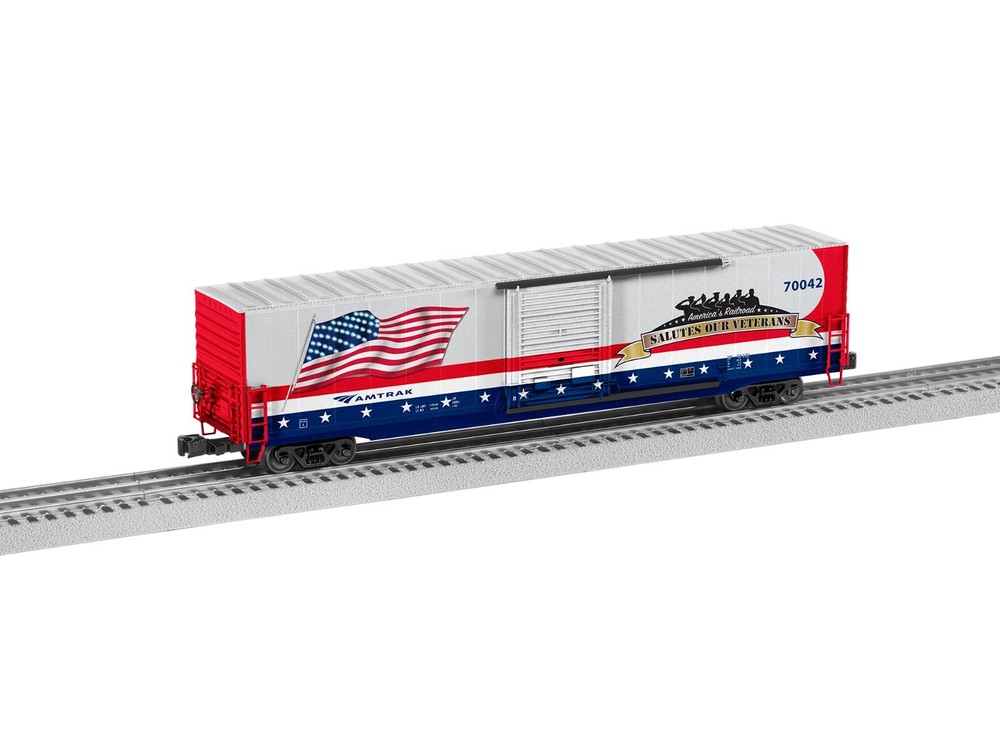 Kansas City Southern LED 60ft O Gauge Flag Boxcar 2026320 by Lionel