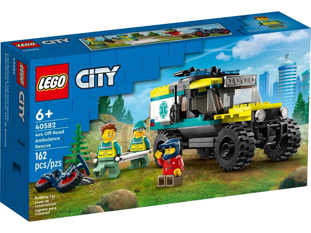 LEGO CITY 4x4 Off-Road Ambulance Rescue 40582 New Sealed Set