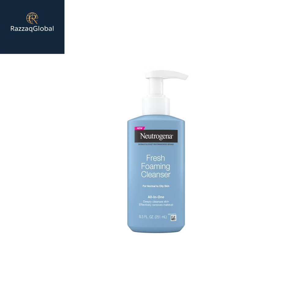 Neutrogena Fresh Foaming Facial Cleanser & Makeup Remover, 8.5 fl. oz