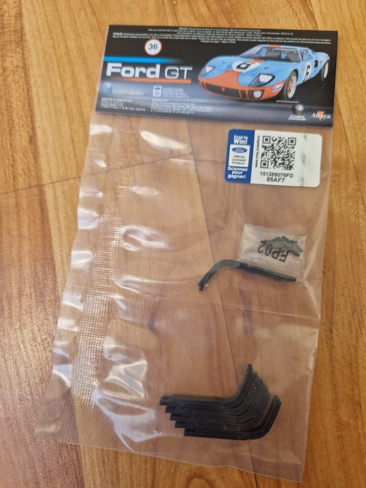 1/8 SCALE DEAGOSTINI BUILD YOUR OWN THE FORD GT40 CAR ISSUE PART 36