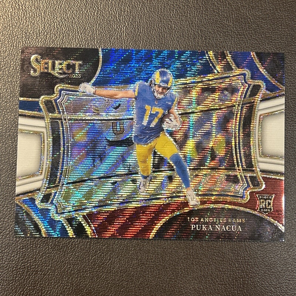 2023 Select Puka Nacua Field Level Tri Color Prizm /75 RC SSP
