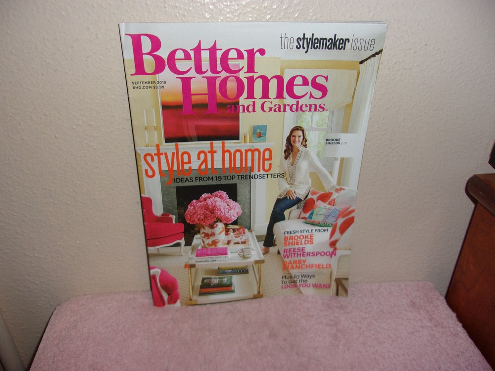 Better Homes & Gardens Stylemaker Issue - September 2015