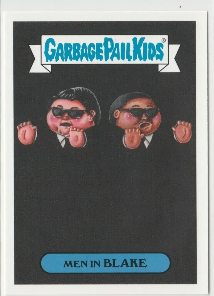 Men in Blake GPK 2019 We Hate the 90s Garbage Pail Kids #13a