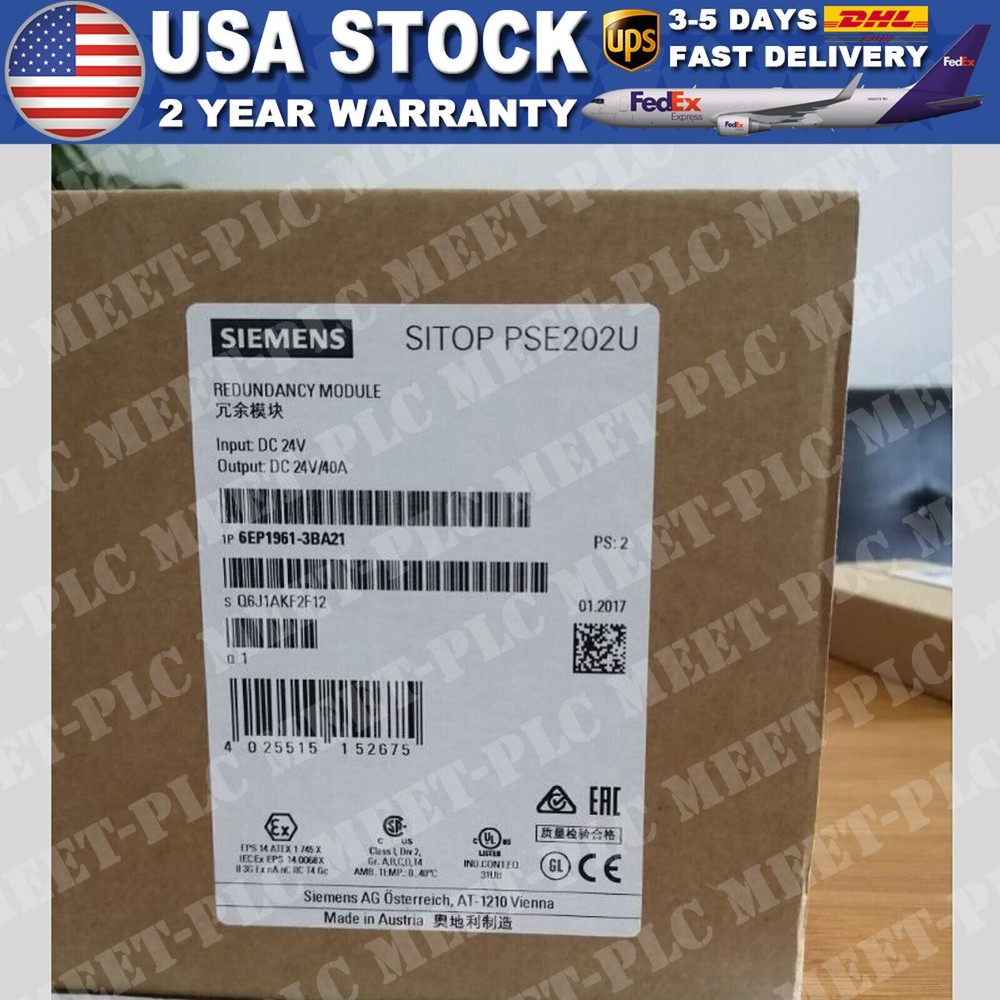New Siemens 6EP1961-3BA21 Redundancy Module In Box 6EP19613BA21 Fast Shipping