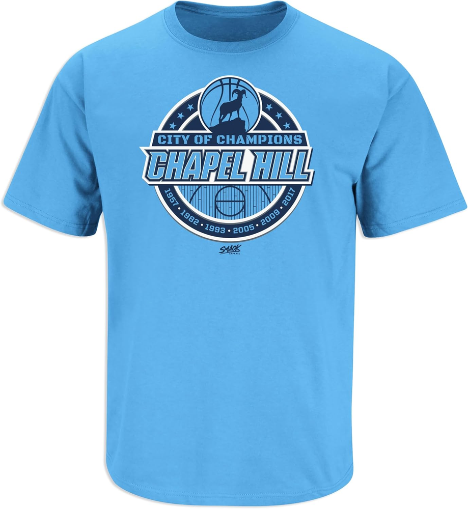 City of Champions T-Shirt for North Carolina College Fans (SM-5XL)
