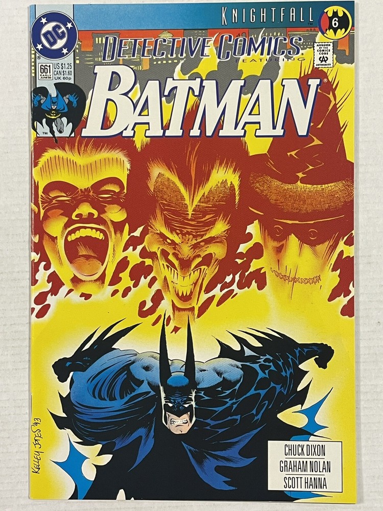 Detective Comics #661 (DC 1993) Batman Robin Joker Riddler Kelley Jones 9.4 NM
