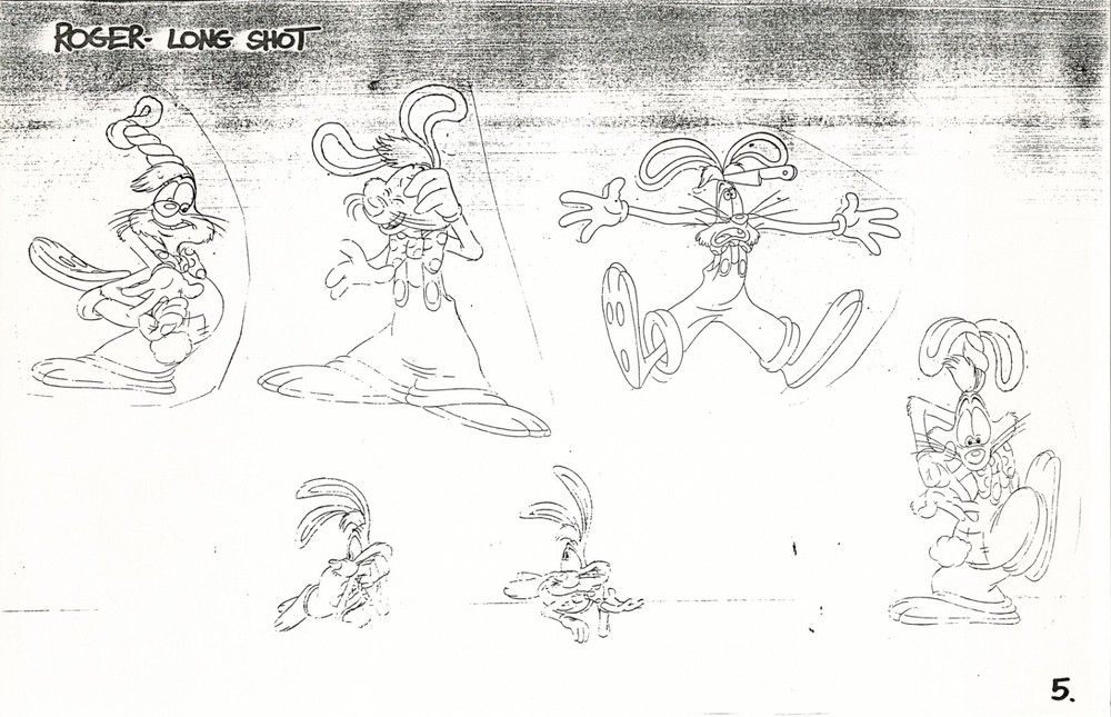 Who Framed Roger Rabbit Disney Production Model Copy 1998 020