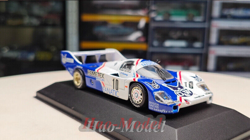 Sun Star 1/43 Le Mans Porsche 956 Flaw Racing Car Model Diecast Metal Hobby Toys