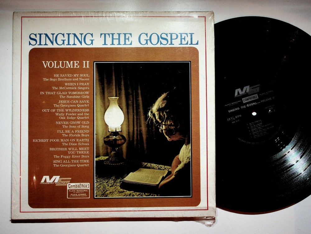 Singing The Gospel Volume II Christian Modern Sound Vinyl LP Record