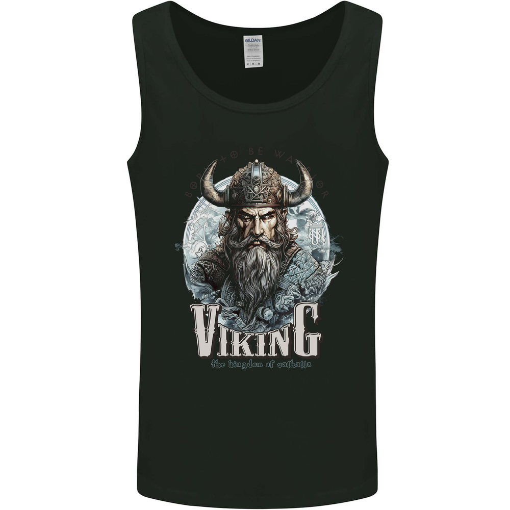 Viking the Kingdom of Valhalla Mens Vest Tank Top