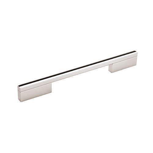 | Cabinet Pull | Polished Chrome | 8 inch (203 mm) Center to Center | Separa ...