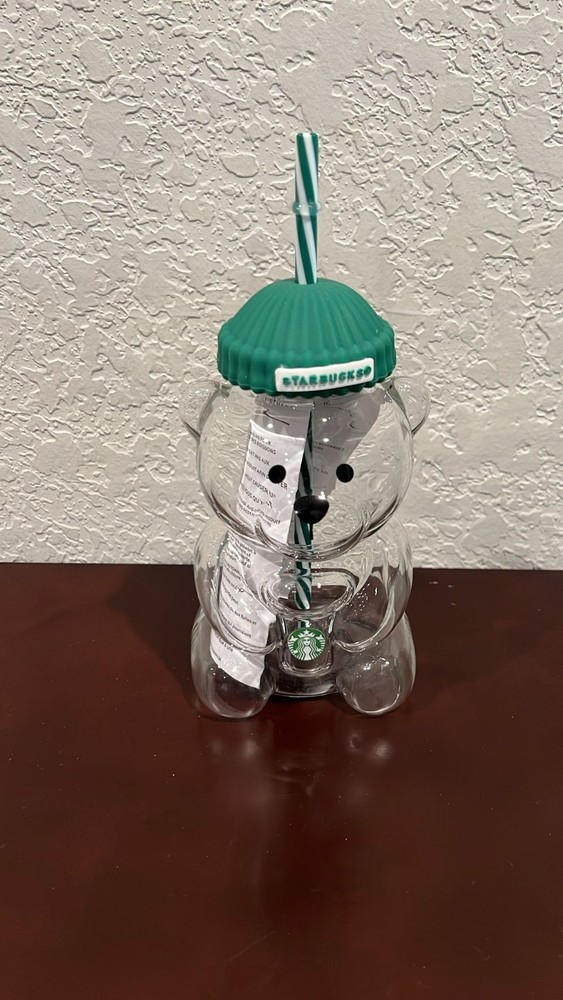 2026 Glass Starbucks Bearista Bear Cold Cup Holiday Limited Edition