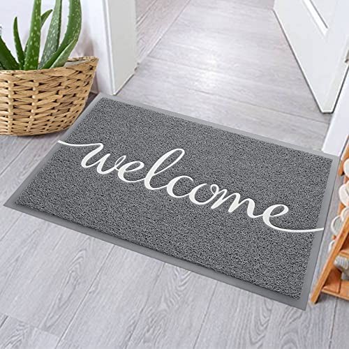 Fireproof Indoor Outdoor Welcome Mat Durable Non-Slip Easy Clean