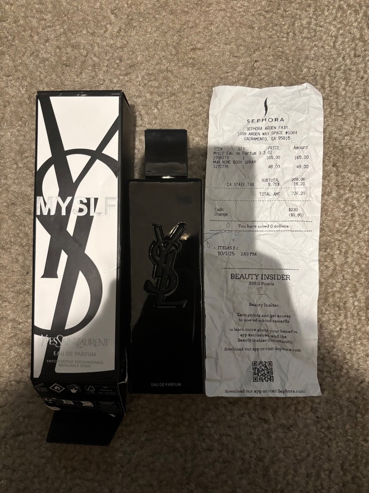 ysl myself eau de parfum for men cologne