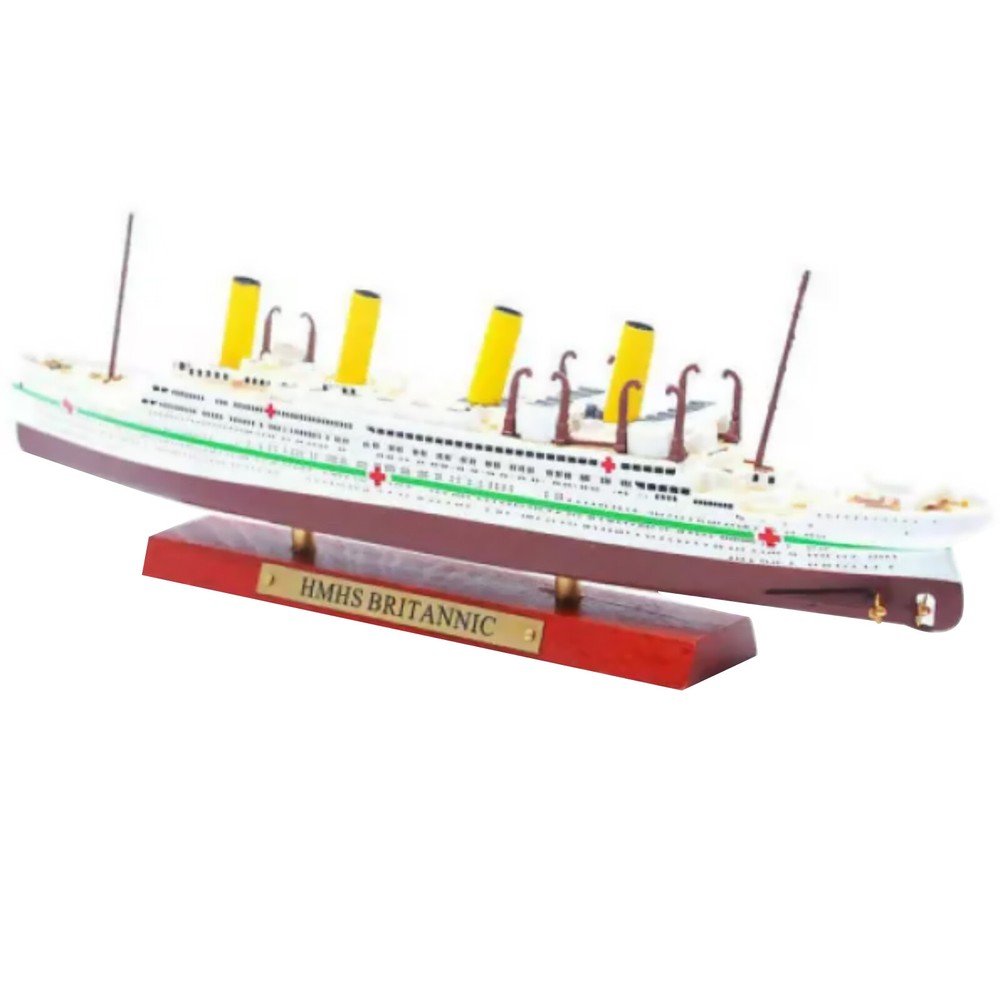 1/1250 Scale Alloy HMHS Britannic Cruise Ship Model Toy Gift Collectible