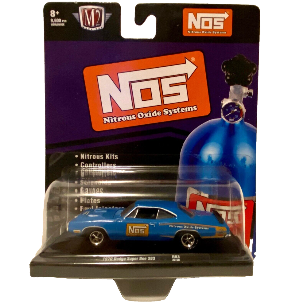M2 Machines 1970 Dodge Super Bee 383 NOS Nitrous Auto-Drivers 1:64 Die-cast NIP