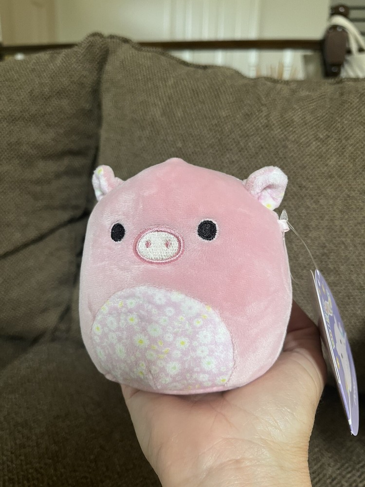 Squishmallows 4 Inch Peter the Pig Plush Stuffed Animal 2023 Edition