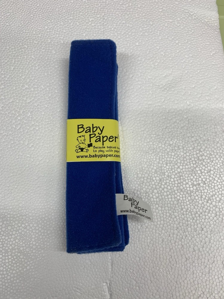 Blue Baby Paper Crinkle Cloth Toy for Sensory Play