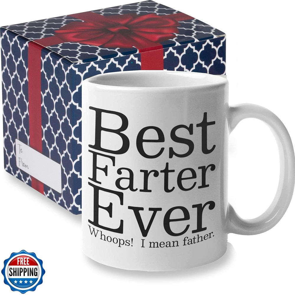 Funny Best Farter Ever Coffee Mug for Dad Fathers Day Gift-image