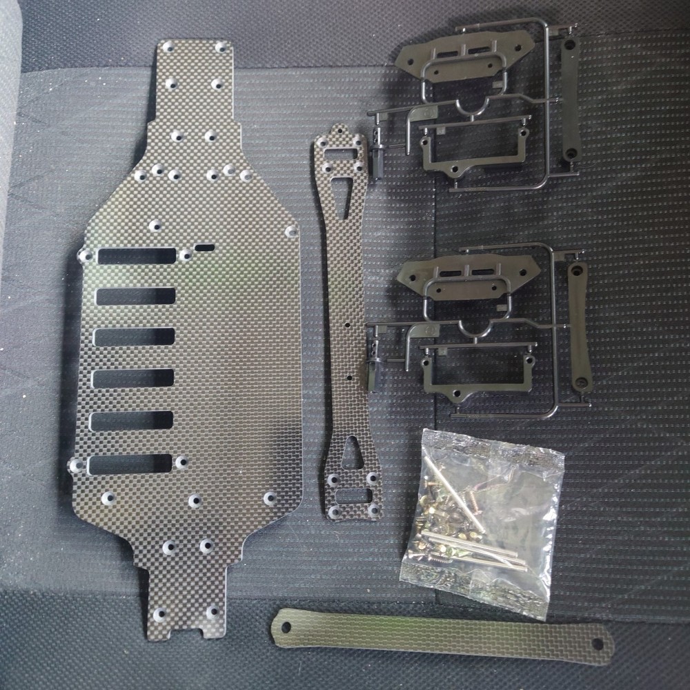 Tamiya OP parts TB-01 Carbon frame set OP.408 equivalent Unused item ITEM 53408