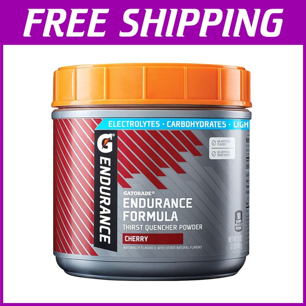 32oz Cherry Hydration Powder with Electrolytes for Endurance
