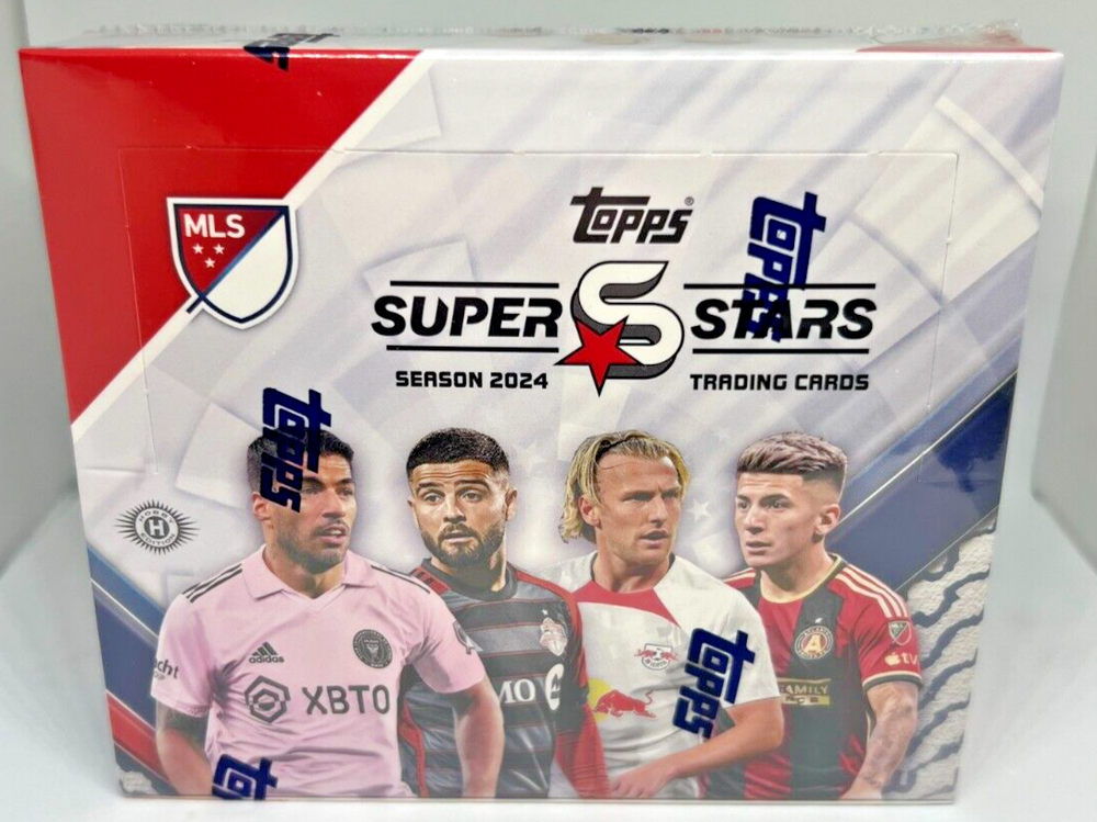 2024 Topps MLS Superstars Soccer Factory Sealed Hobby Box