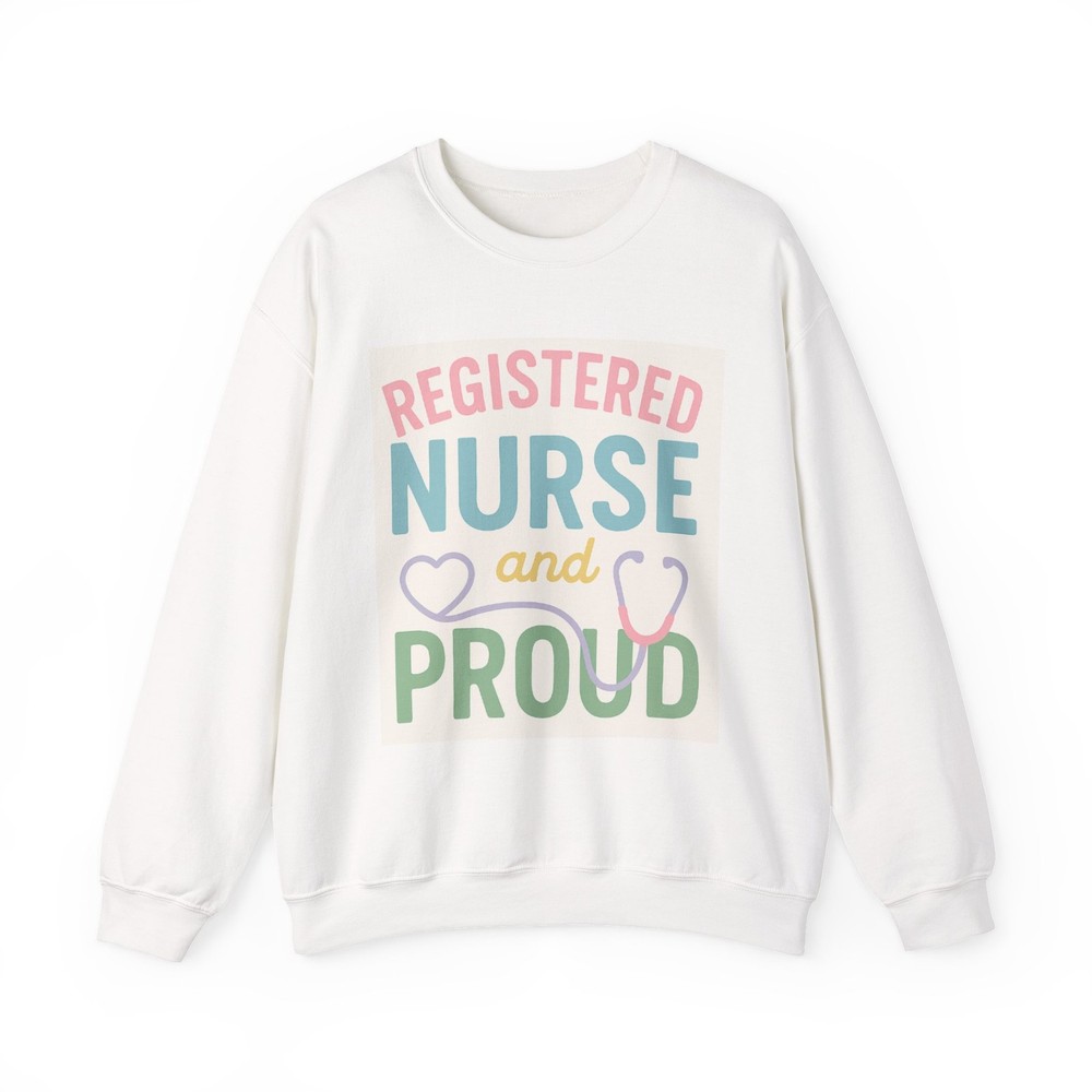 Registered Nurse Proud Crewneck Sweatshirt