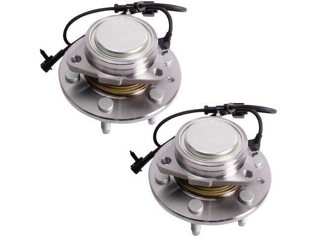 Front TRQ Wheel Hub and Bearing Kit fits Chevy Tahoe 2000-2006 RWD 56ZQJF