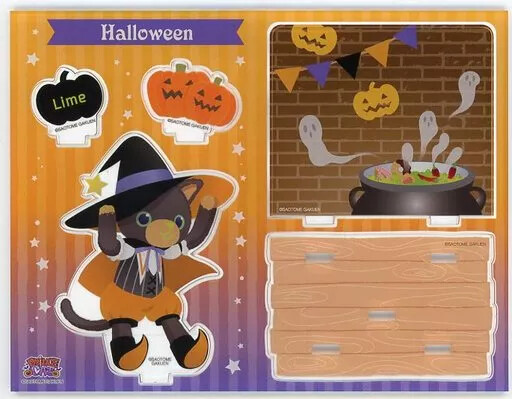 Acrylic Stand Panel Lime Cecil Aijima Prince Cat Figure Plate Halloween Ver. Uta