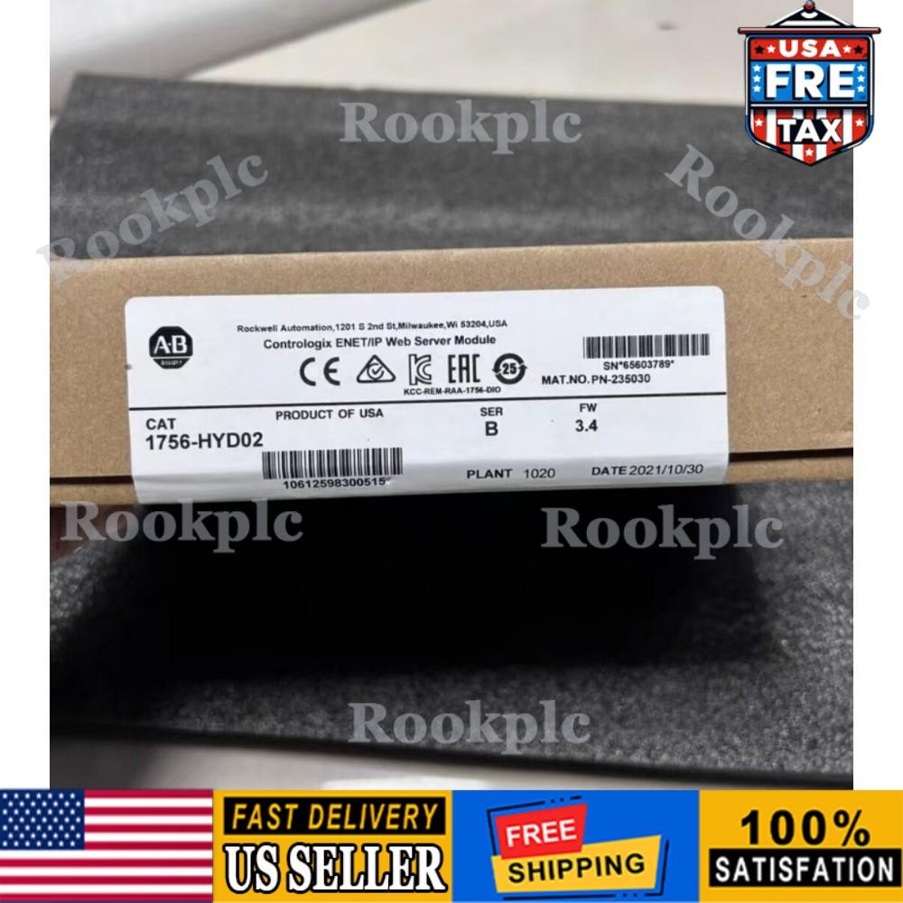 1756-HYD02 Allen-Bradley 1756-HYD02 ControlLogix IN BOX 1756HYD02