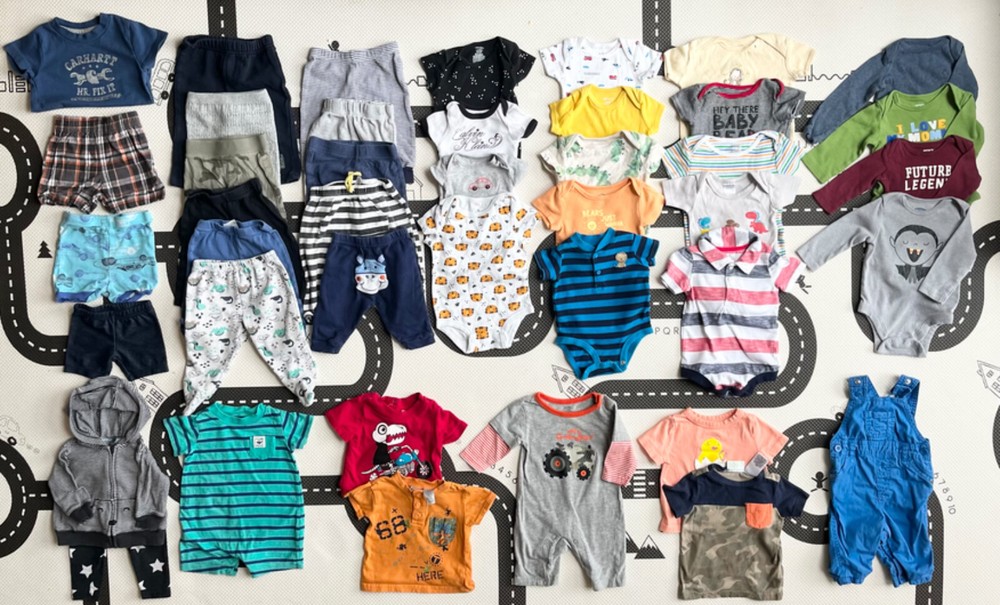 BABY BOYS Clothes Lots (42 items) NB 0-3 3-6 months Calvin Kleins Disney Carter
