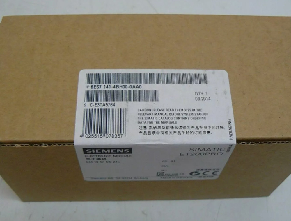 New SIEMENS 6ES7 141-4BH00-0AA0 Electronic Module